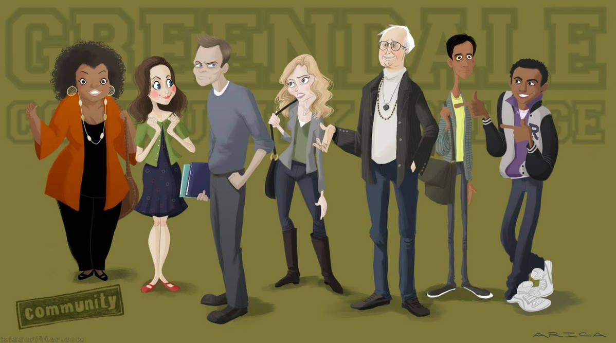 Community Lineup by AricaTuesday on DeviantArt