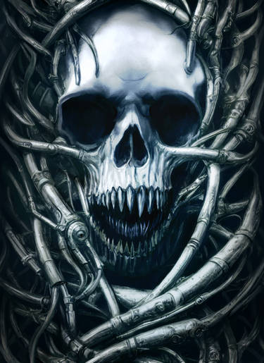 Gothic Skull Art: Creepy Death Metal Sigil