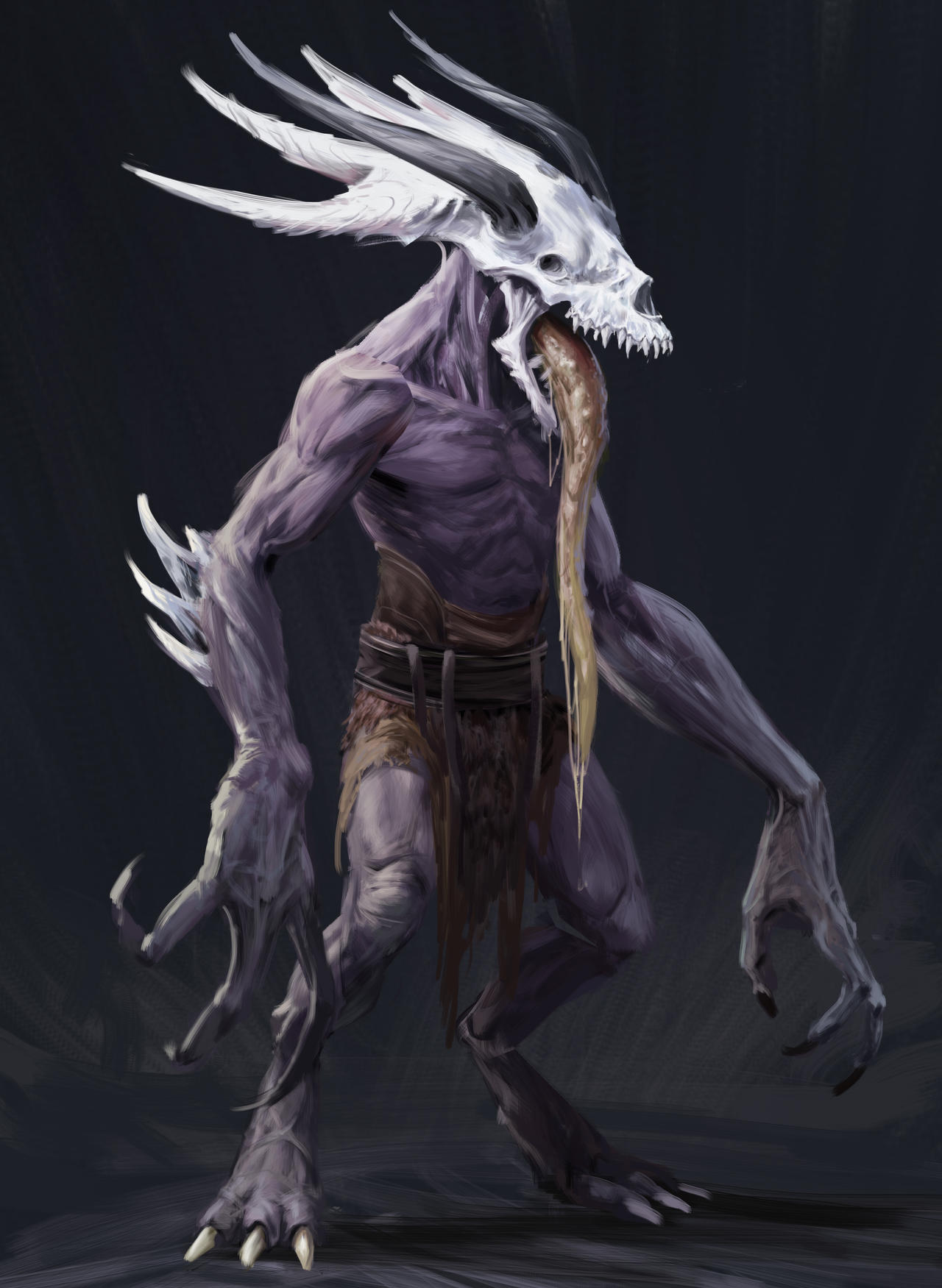 Freaky Deviantart Freaky Demonic Monster by UltDarkness on DeviantArt