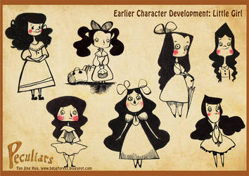 Strange Luella: Character Design for girls