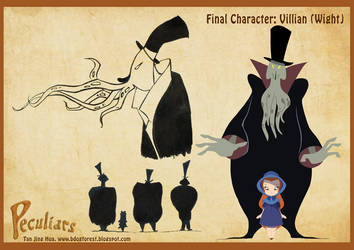 Strange Luella: Character Design for Villian