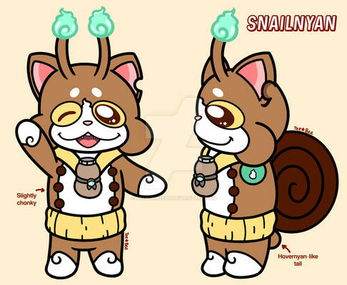 Yokai Watch OC: Snailnyan