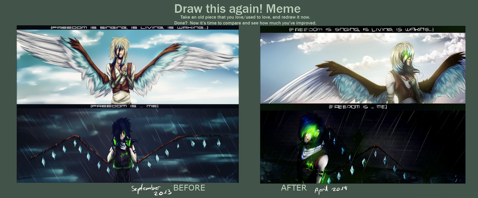 Draw this Again - F R E E D O M