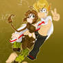 Rayman and Raygirl (Wakfu cos)