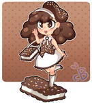 .: Cookie + SpeedPaint :. by DaBunno