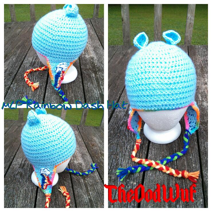 Rainbow Dash hat