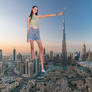 Goddess Ellie - Burj Khalifa