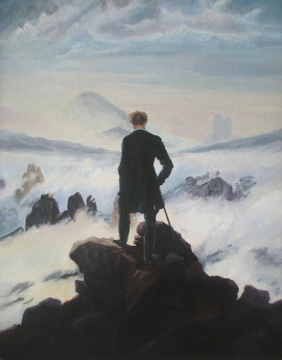 Wanderer above the Sea of Fog by adriengnotpiy on DeviantArt