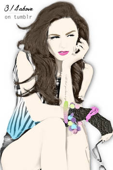 Cher Lloyd digital painting