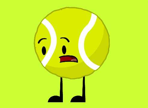BFDI Tennis Ball by KeithKash on DeviantArt