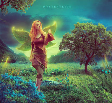 Forest Fairy by amebleu