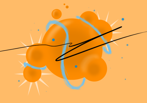 Orange Atom