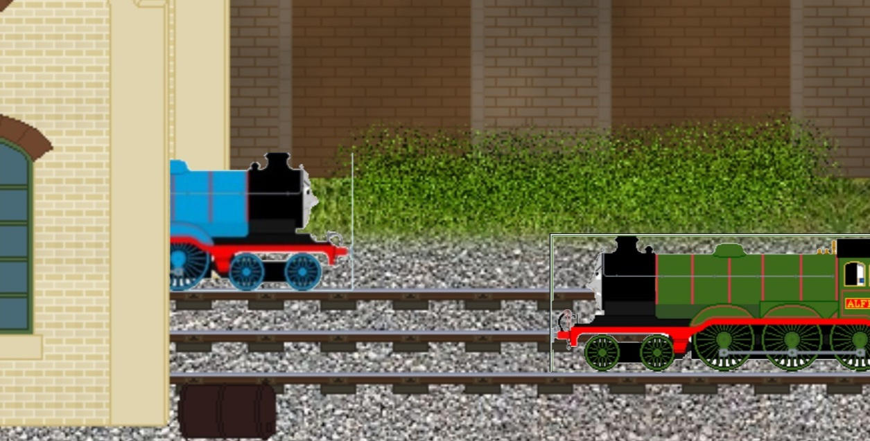 Alfred and 98462 Arguing by LMSBlack5Guy on DeviantArt