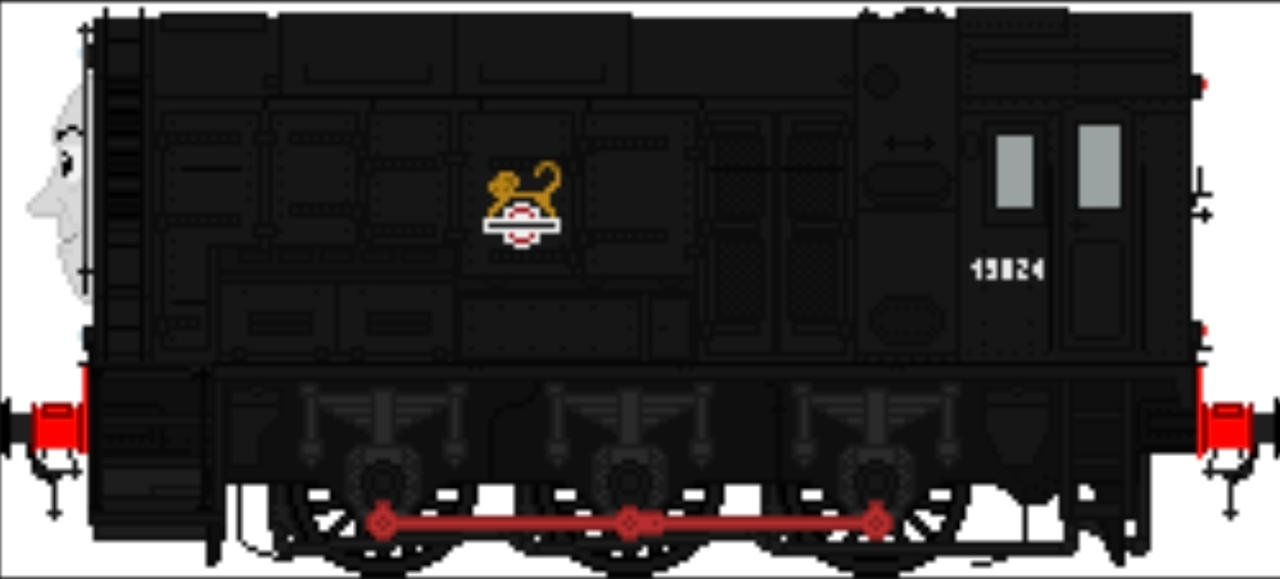 Blake The Engine Bruce the Ghost Diesel Engine by LMSBlack5Guy on DeviantArt