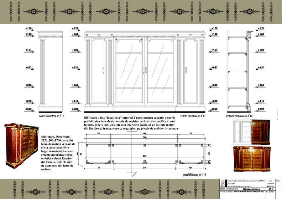 French Empire style office by Simonainteriordesign on DeviantArt