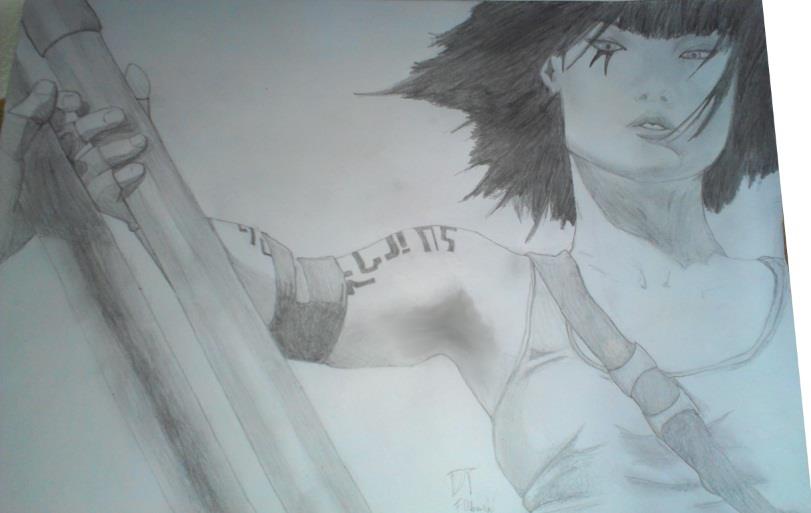Faith Connors - Mirror's Edge - Sketch (2012) By Madfadmaker On Deviantart