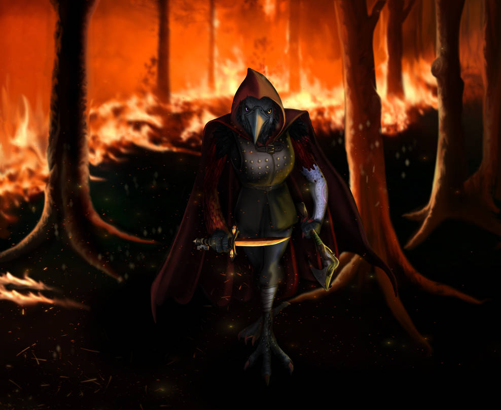 Kenku Ranger, 2nd commission by AEStein on DeviantArt