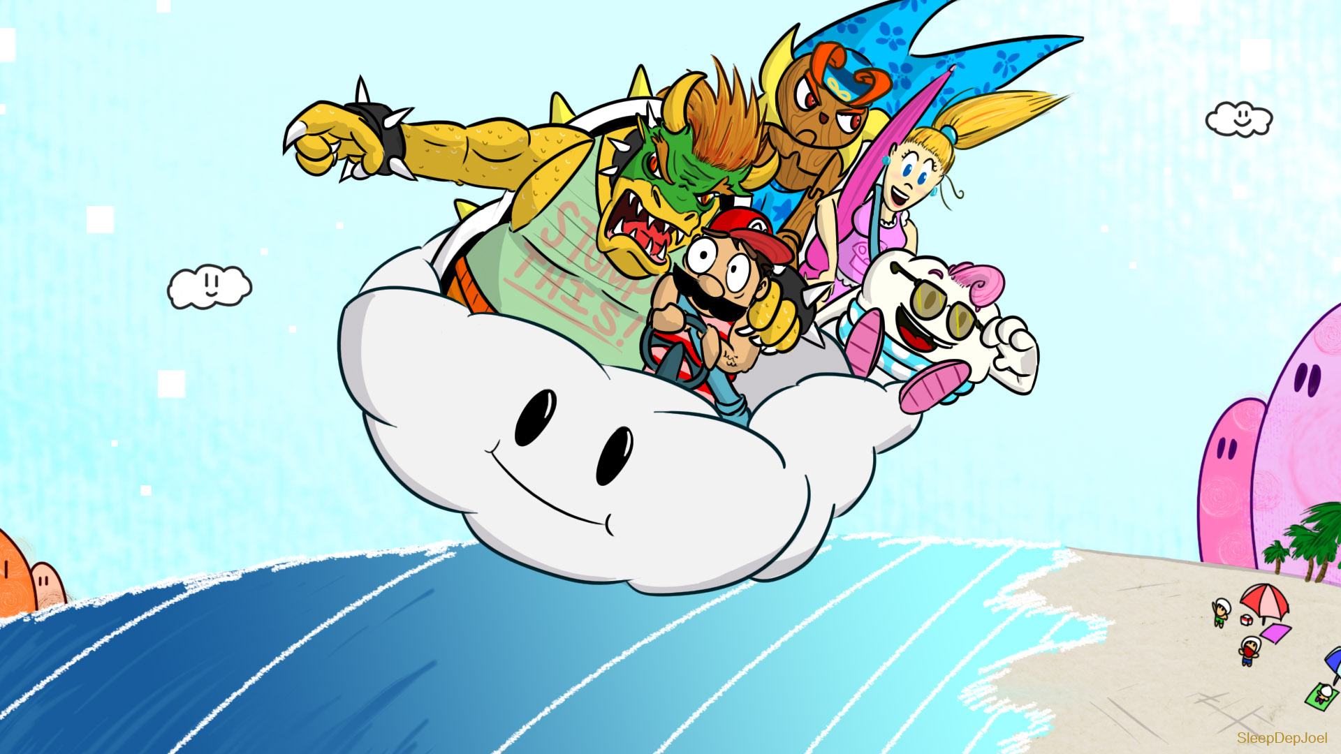 Mario's Beach Crew