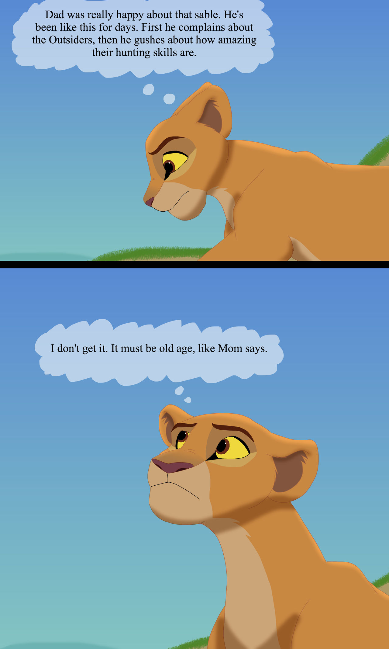 Simba's Sunset Page 39 by GrowingUpChristian on DeviantArt