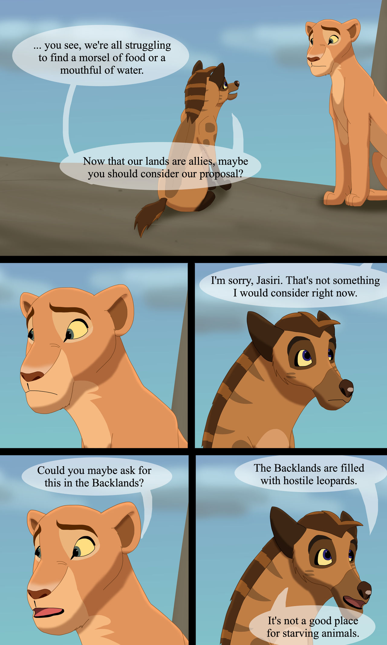 Simba's Sunset Part 2 Page 73 by GrowingUpChristian on DeviantArt