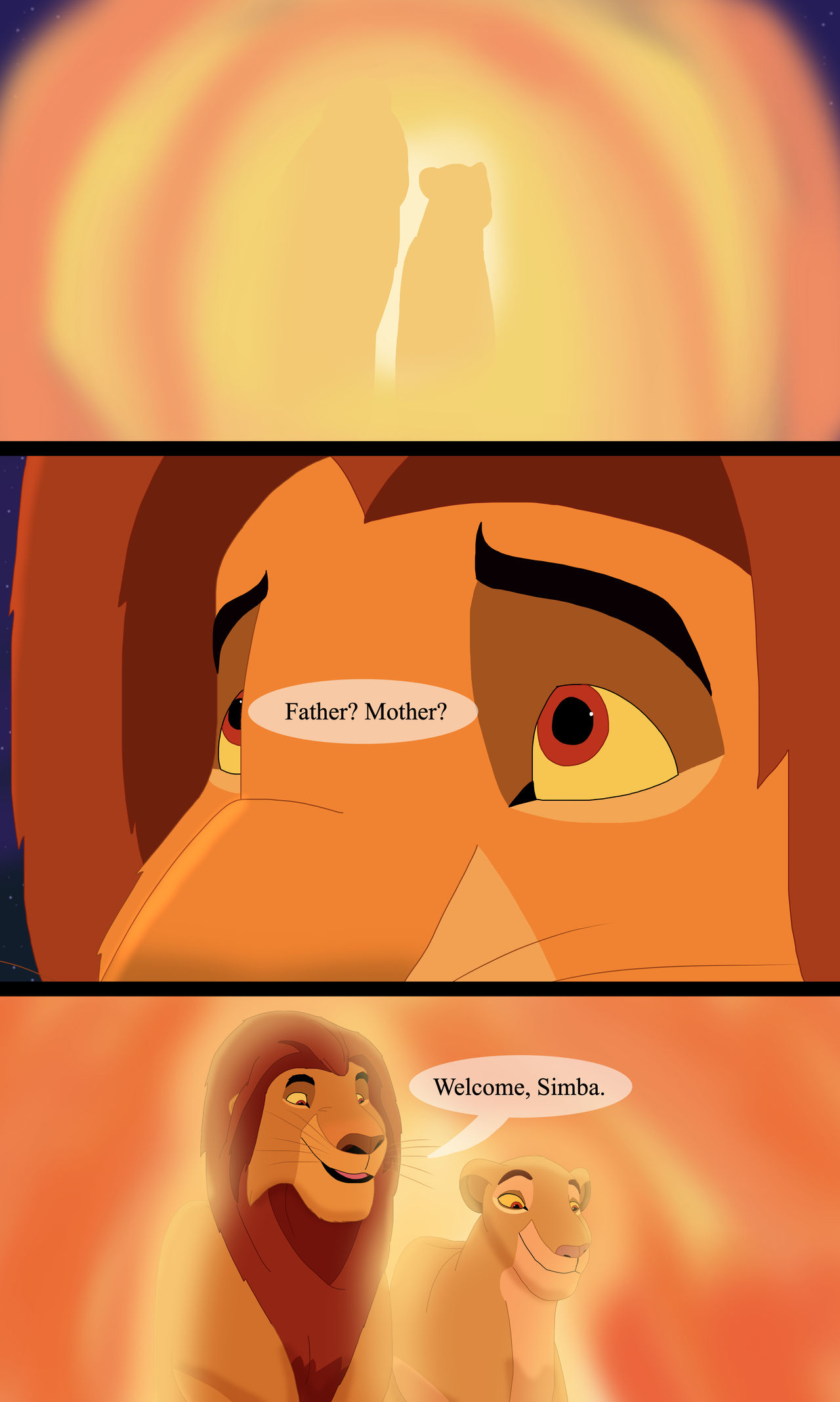 Simba91 Simba's Sunset Part 2 Page 111 by GrowingUpChristian on DeviantArt