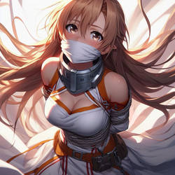 Asuna OTM Gagged AI