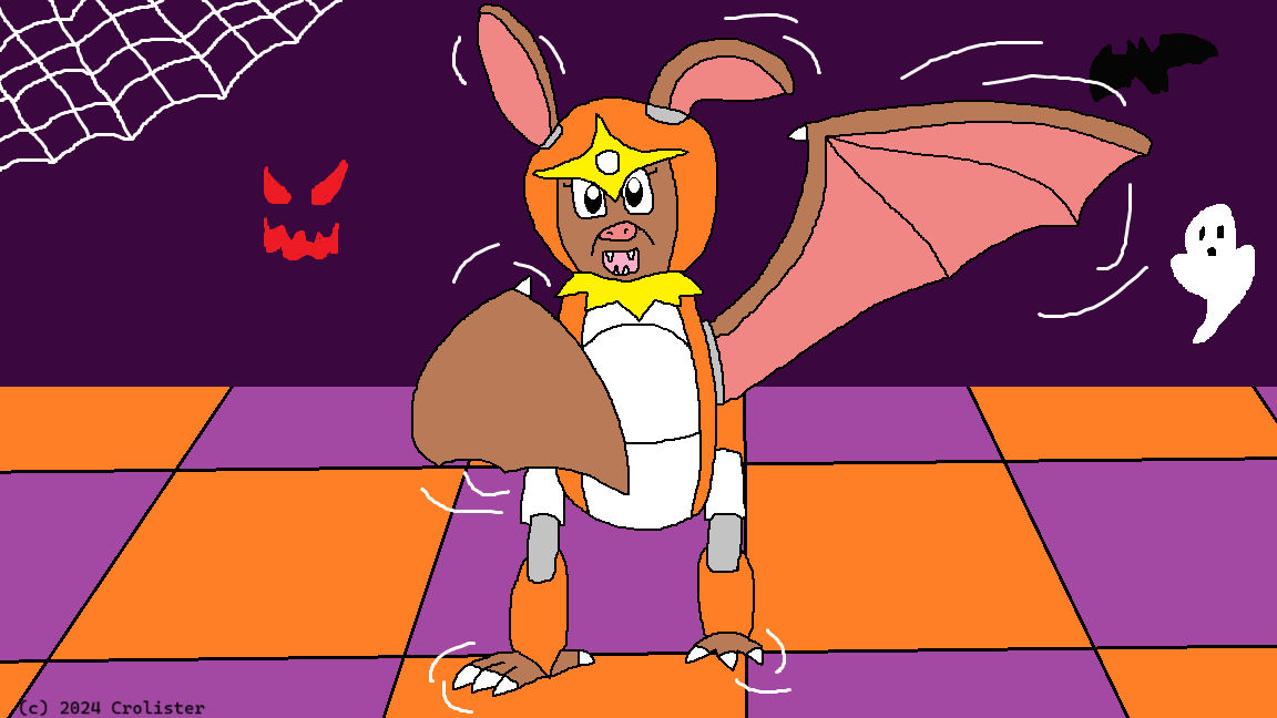 Bat Riding Deviantart A dancing bat! by Crolister on DeviantArt