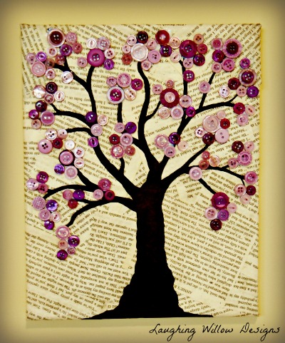 Purple Button Tree