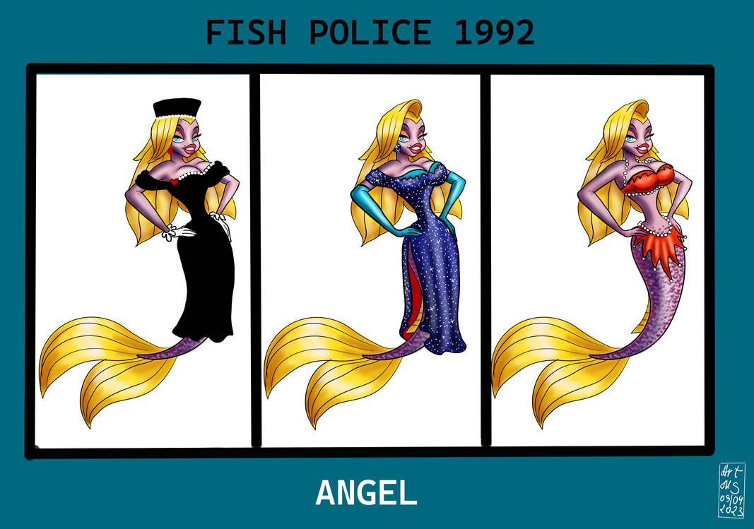 Police Angel Angel's outfits (Fish Police) by MarinaSparks on DeviantArt