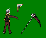 soul evans and scythe sprite by me