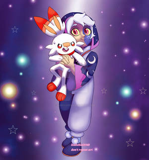 Collector and scorbunny 