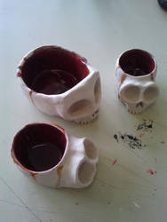 Skull Dinner Set