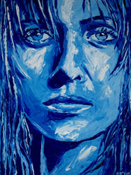 Blue Portrait