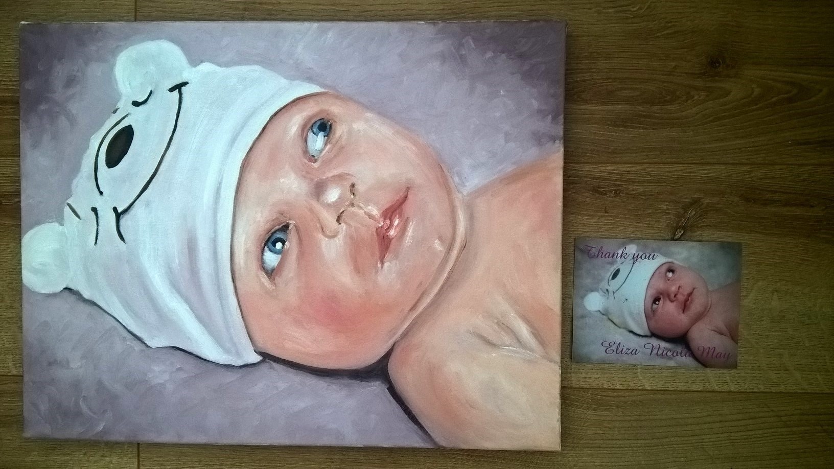 Quick Oil Baby Portrait