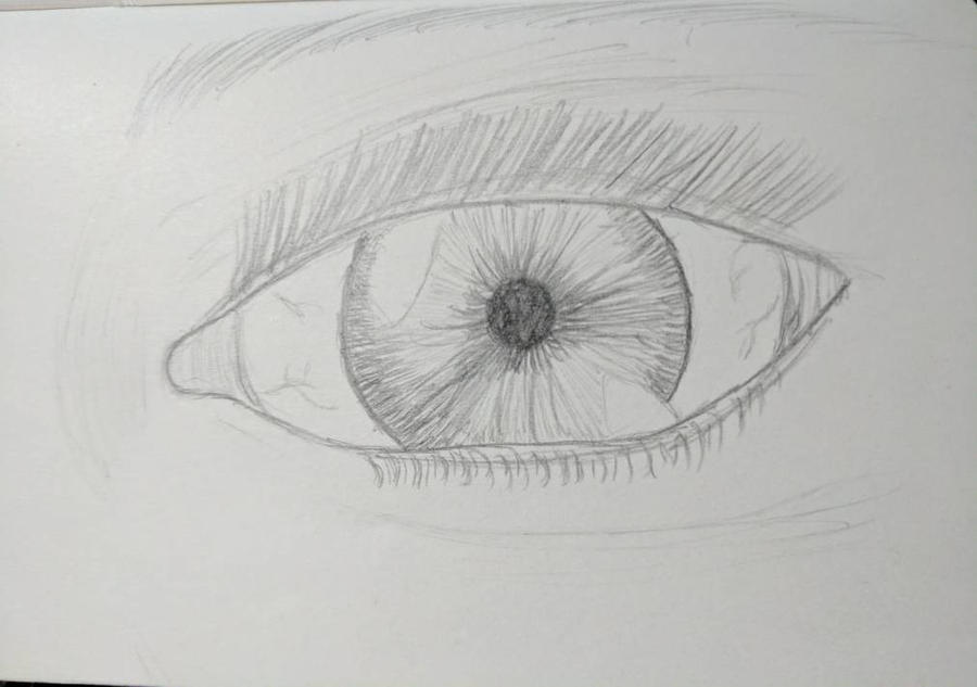 eyeball sketch by DulcineaArt on DeviantArt