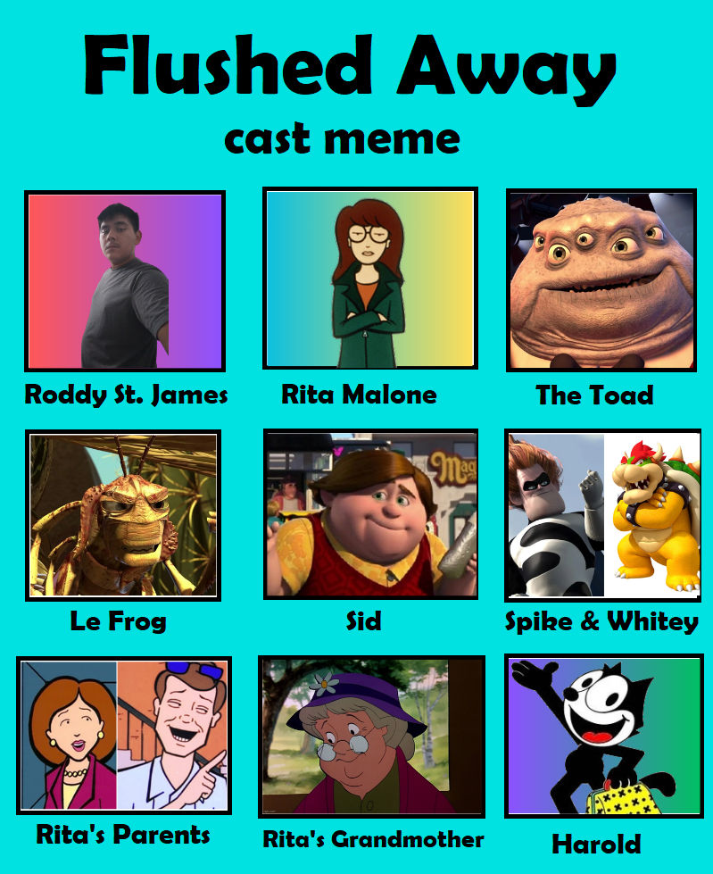 Flushed Away My Version Cast Meme By Mtvfanatic2005 On Deviantart Flushed Away My Version Cast Meme By Mtvfanatic2005 On Deviantart