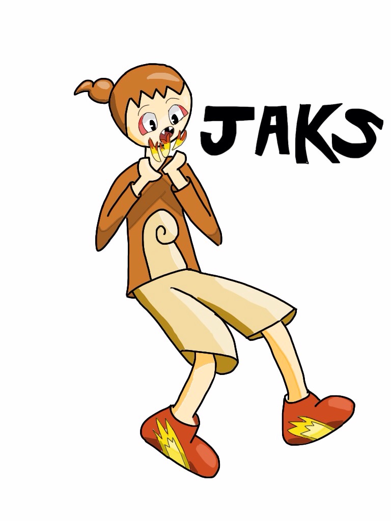 Jaks the Chimchar Gijinka