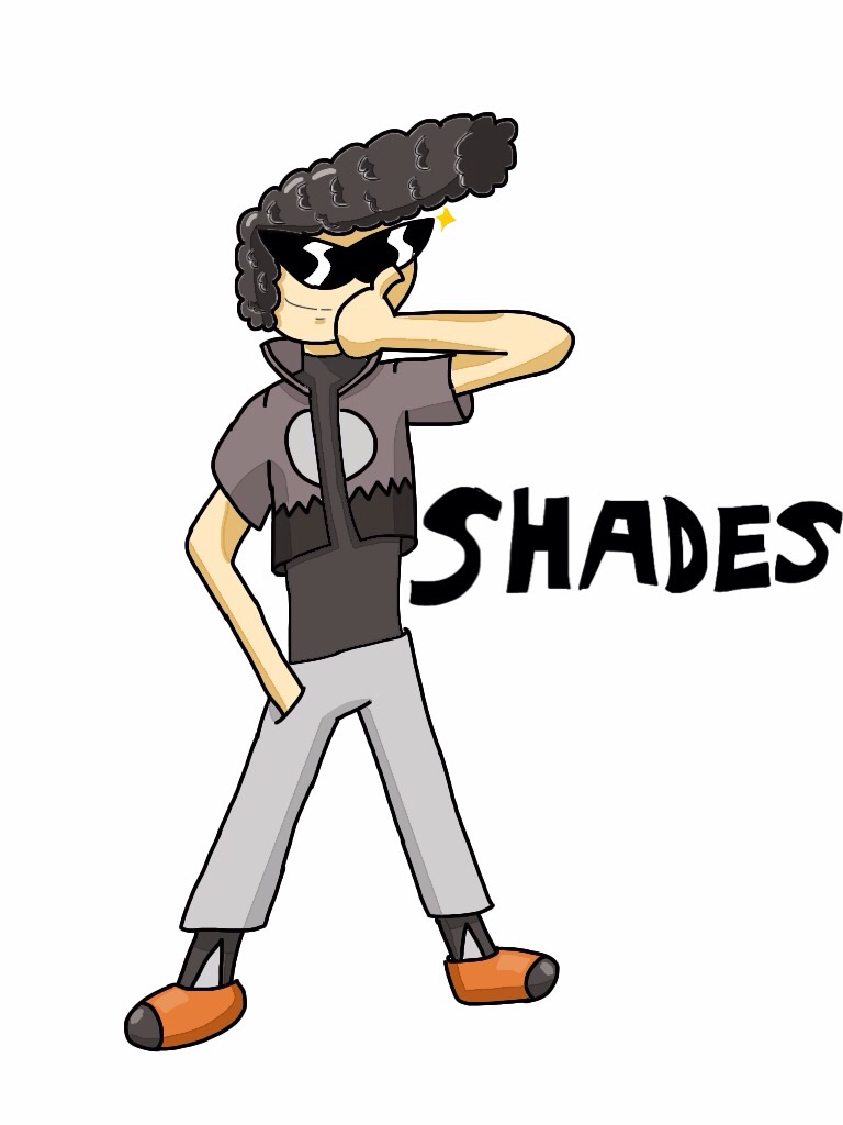 Shades the Starly Gijinka