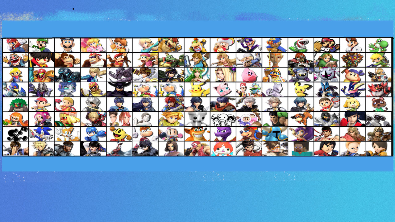 Super Smash Bros Supreme (Smash Game Roster Idea) by Cacau2512 on ...