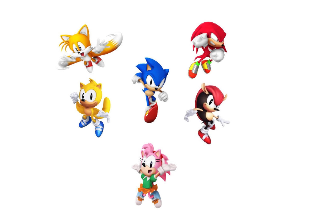 Classic Sonic and Friends by Cacau2512 on DeviantArt
