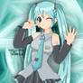 Hatsune Miku pixel doll