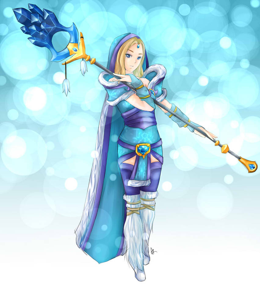Crystal maiden dota by фото 75