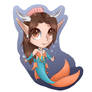 Mermaid Ying Sticker