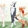 Anthro deer siblings