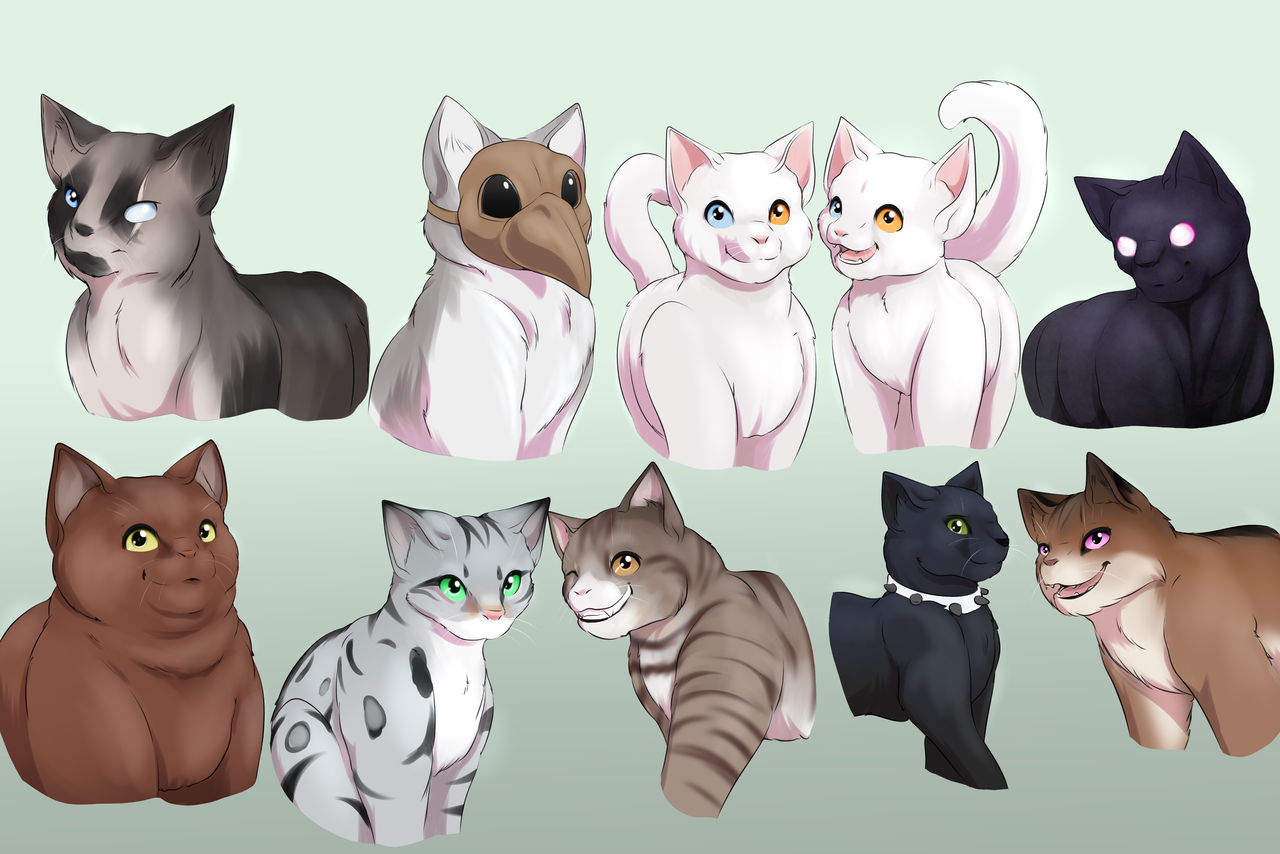 The Cats of Cattails Wildwood Story (Part 1) by Katyviper on DeviantArt