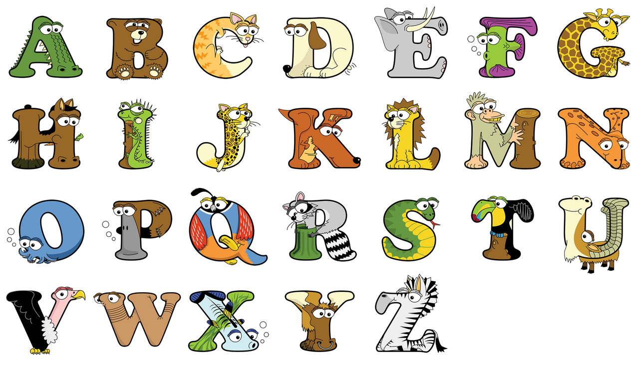 Alphabetimals by ThomasCarr0806 on DeviantArt