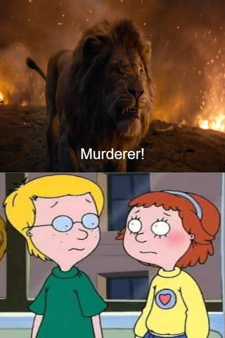 Simba (2019) calls Charley and Lily Murderers by ThomasCarr0806 on ...