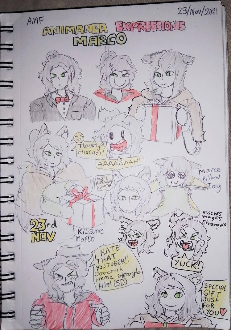 AMF EXPRESSIONS SELECTION 090 (MARCO) by Amfstation17 on DeviantArt