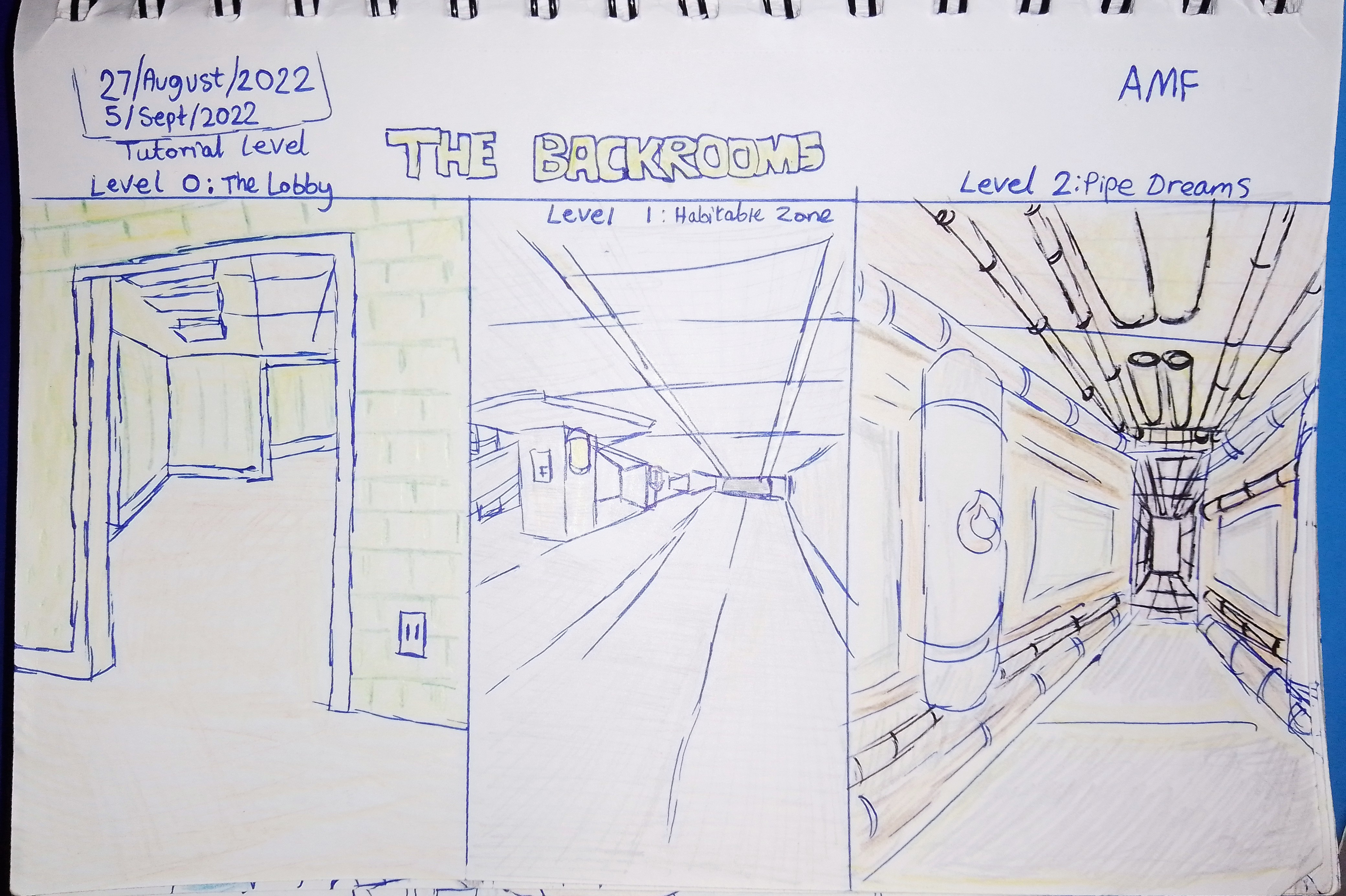 Ai tries to draw the Backrooms: Level 2 : r/backrooms