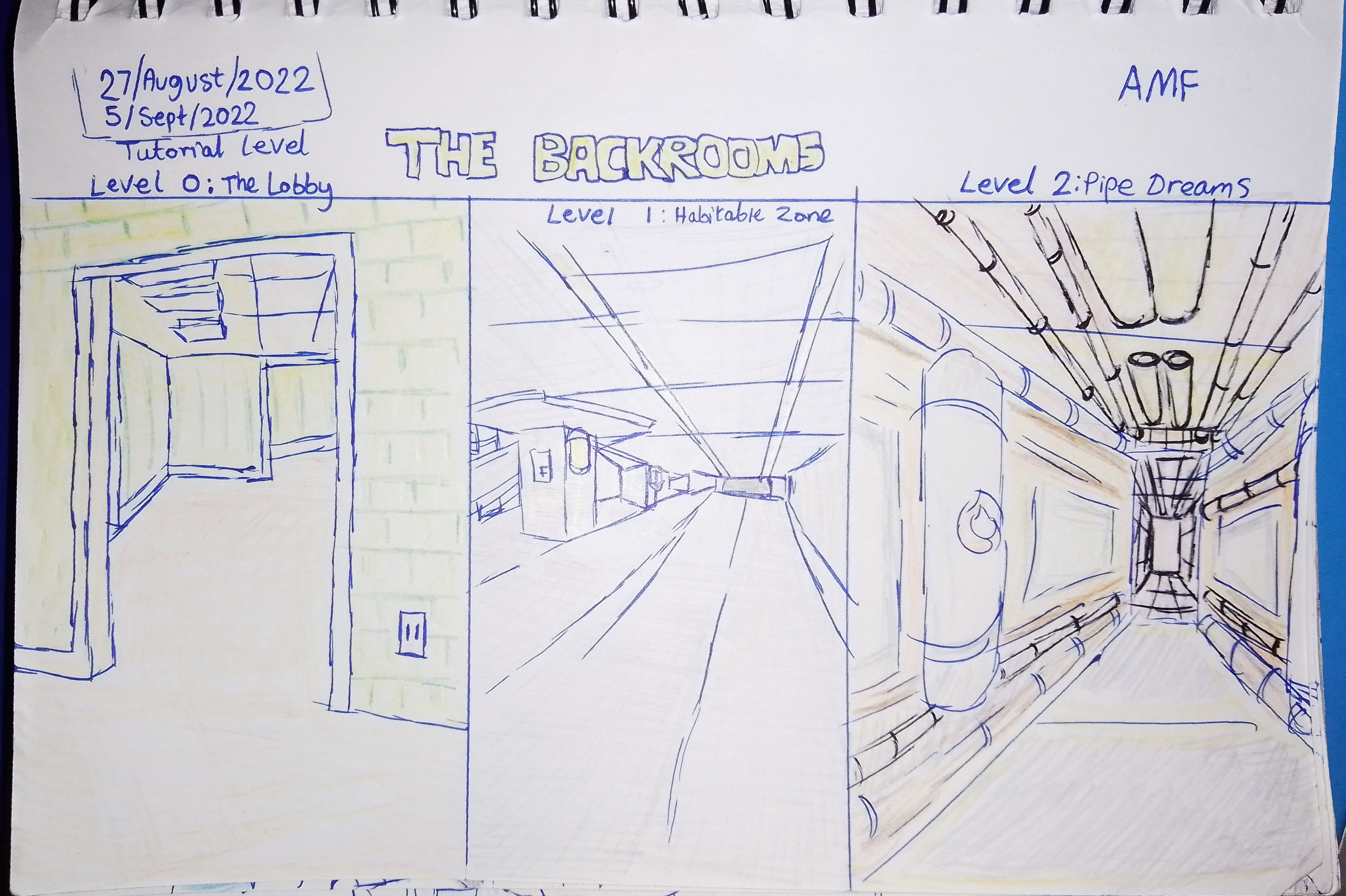 Backrooms-Level 0 by AliKatt0 on DeviantArt